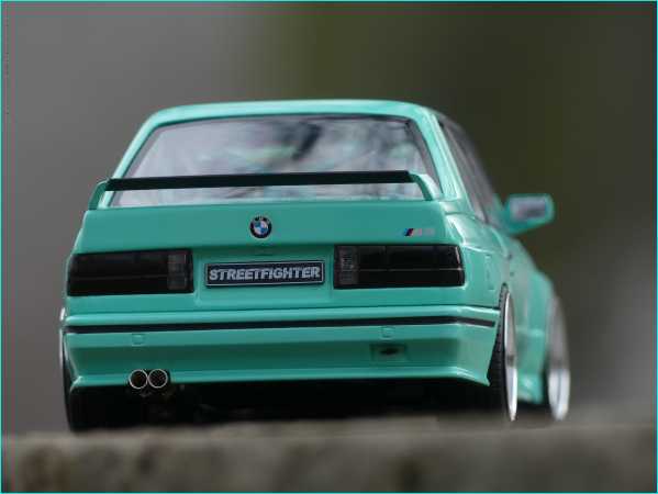 1:18 BMW E30 M3 Streetfighter -Tiffany Blue Edittion + OVP = RAR